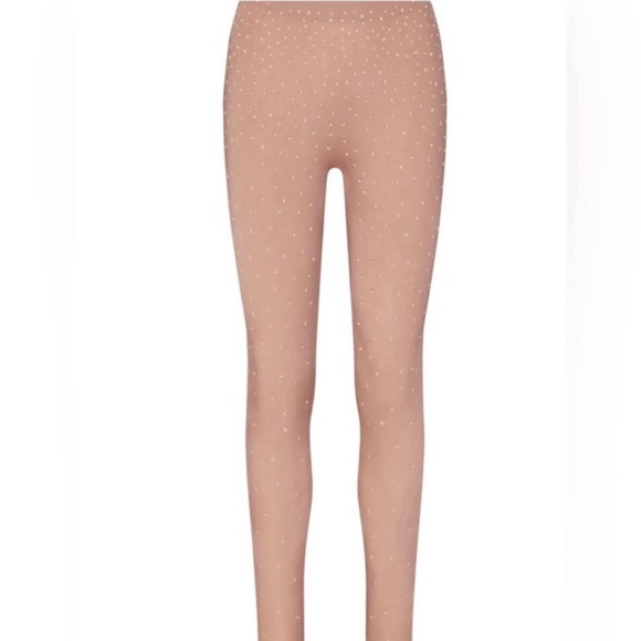 SKIMS x Swarovski Jelly Sheer Crystal Leggings NWT XL - Picture 7 of 12